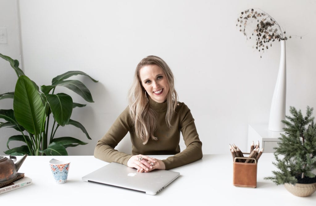 mickallyn ellis in her office