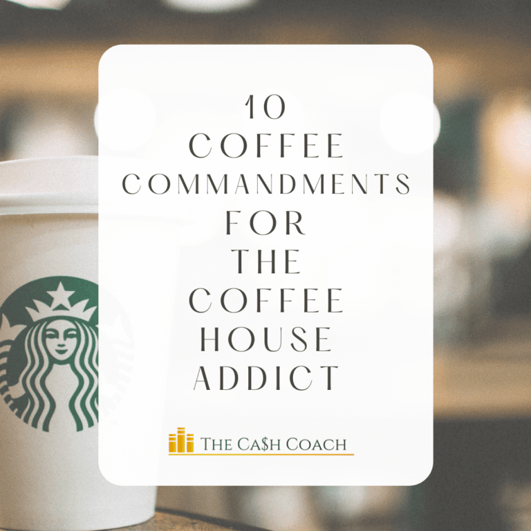 10 Coffee Commandments for the Coffee House Addict